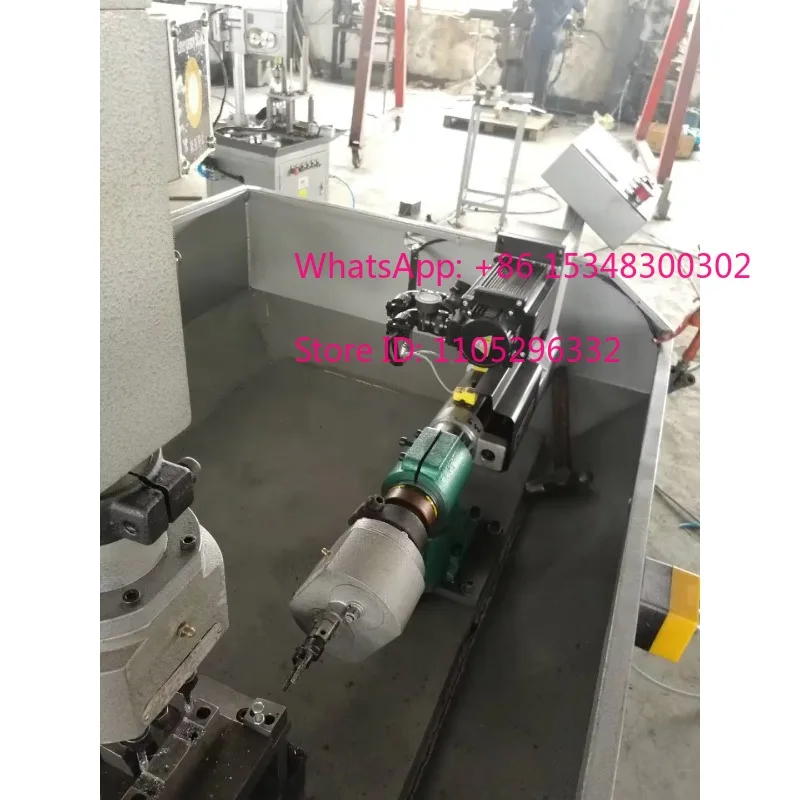 Efficient dual axis multi shaft head for construction applications, used for drilling, equipped with gear and motor components