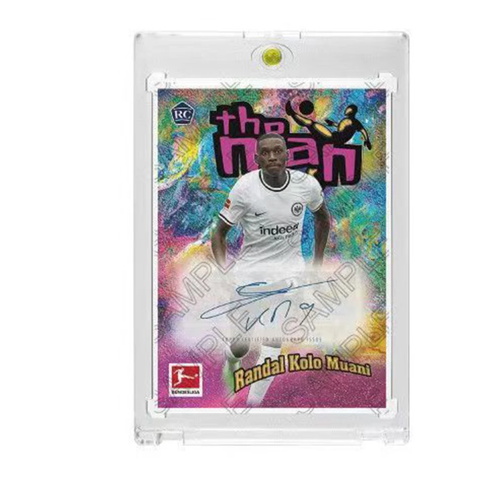 PANINI Ko Itakura لتقوم بها بنفسك جمال Musiala Arouna Kone Garnacho Diaby Muani Messi Zidane توقيع محلية الصنع طوب بطاقات قابل للجمع