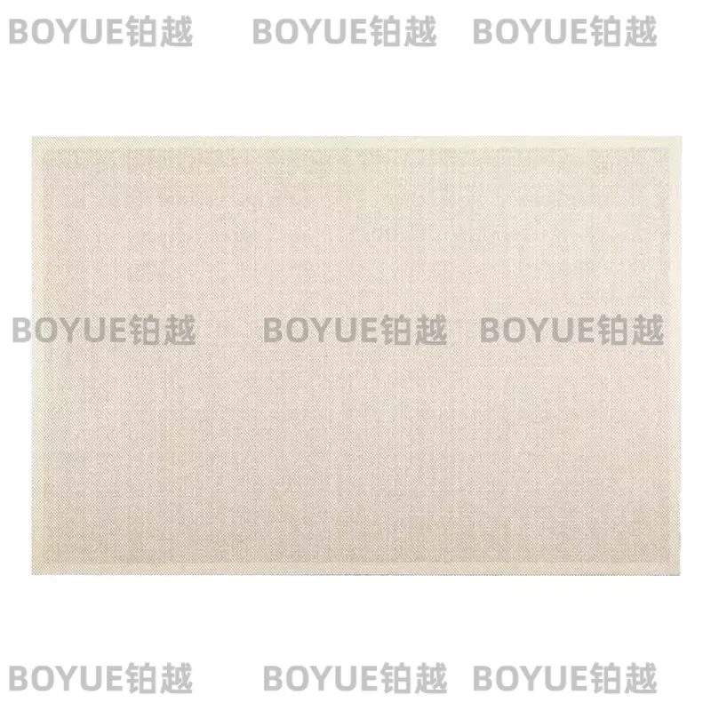 Wool Rug Nordic Living Room Carpet Soft Bedroom Bedside Mat Anti Bacterial Dirt Resistant Floor Cover for Sofa