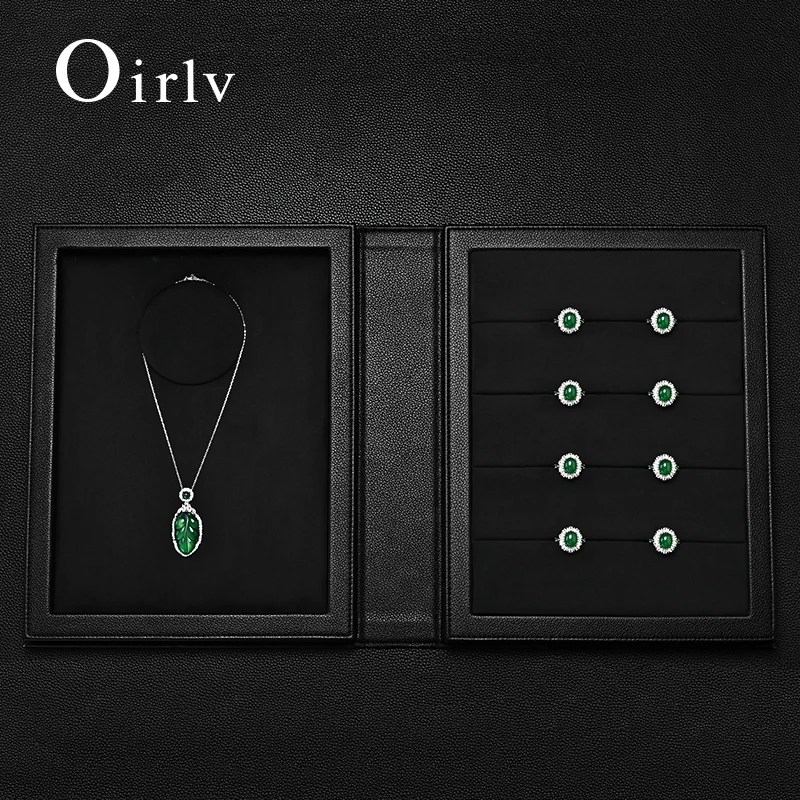 

Oirlv оригинальный дизайн, замшевая флисовая подставка для ювелирных изделий, может демонстрировать и хранить ожерелья, органайзер для ювелирных изделий, шкатулка для драгоценностей