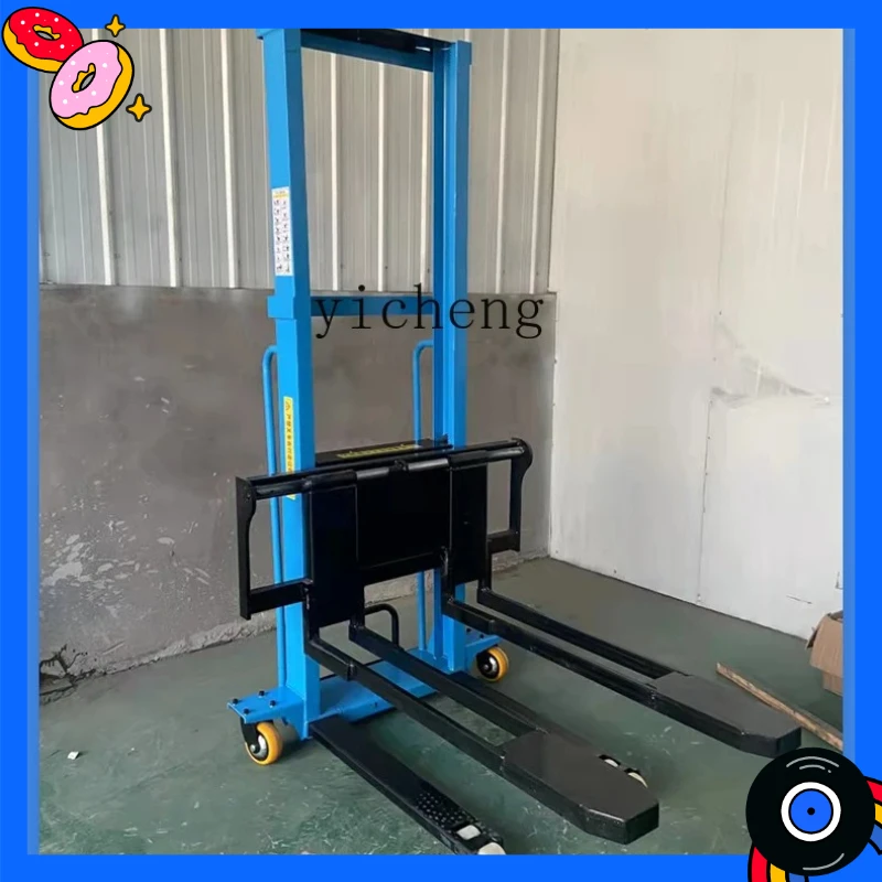 

D24- electric truck forklift one ton automatic portable remote control lifting and unloading