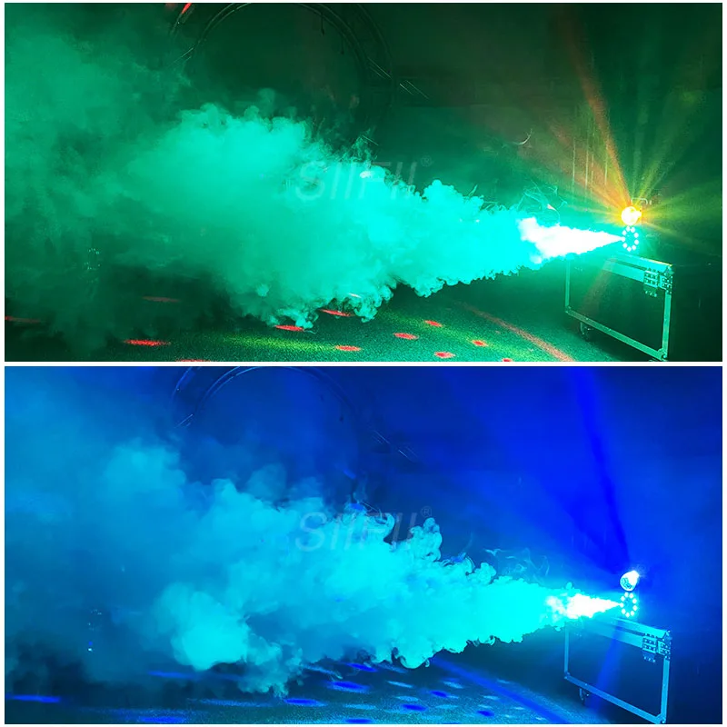 Podium Rookmachine 700W Rookblazer Ktv Sfeer Licht Thuis Bungee Di Licht Spraakbesturing Led 7 Kleuren Verven Magische Bal