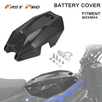 Battery Cover Fairing Durable Motorcycle Accessory Carbon Fiber Talaria Sting MX3/MX3 Plastic Electric Vehicle Dirt Pit Bike