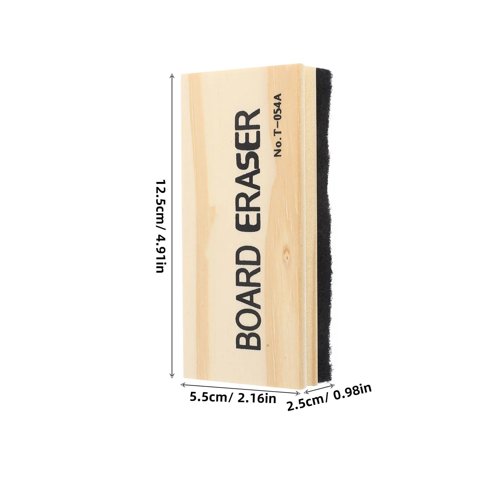 5 قطعة ممحاة السبورة الخشبية سطح التنظيف اللطيف السلس غير التالف للسبورات الجافة ممحاة السبورة #3