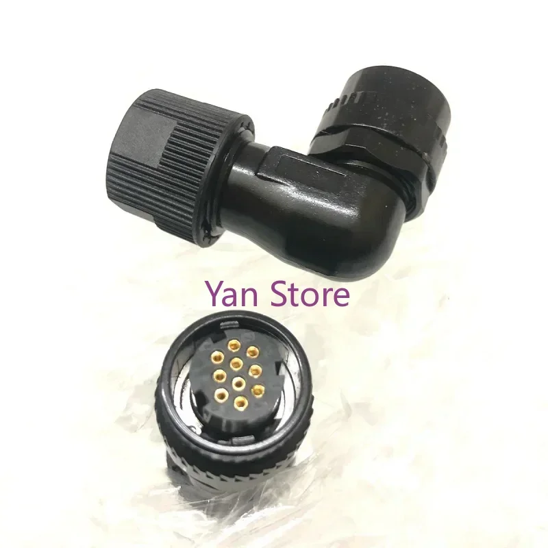 FANUC Connector 10 Pin JN2DS10SL2-R Encoder Side Plug A06B-6114-K200 /S/E A63L-0001-0848/CA CB JN2DS10SL2-R