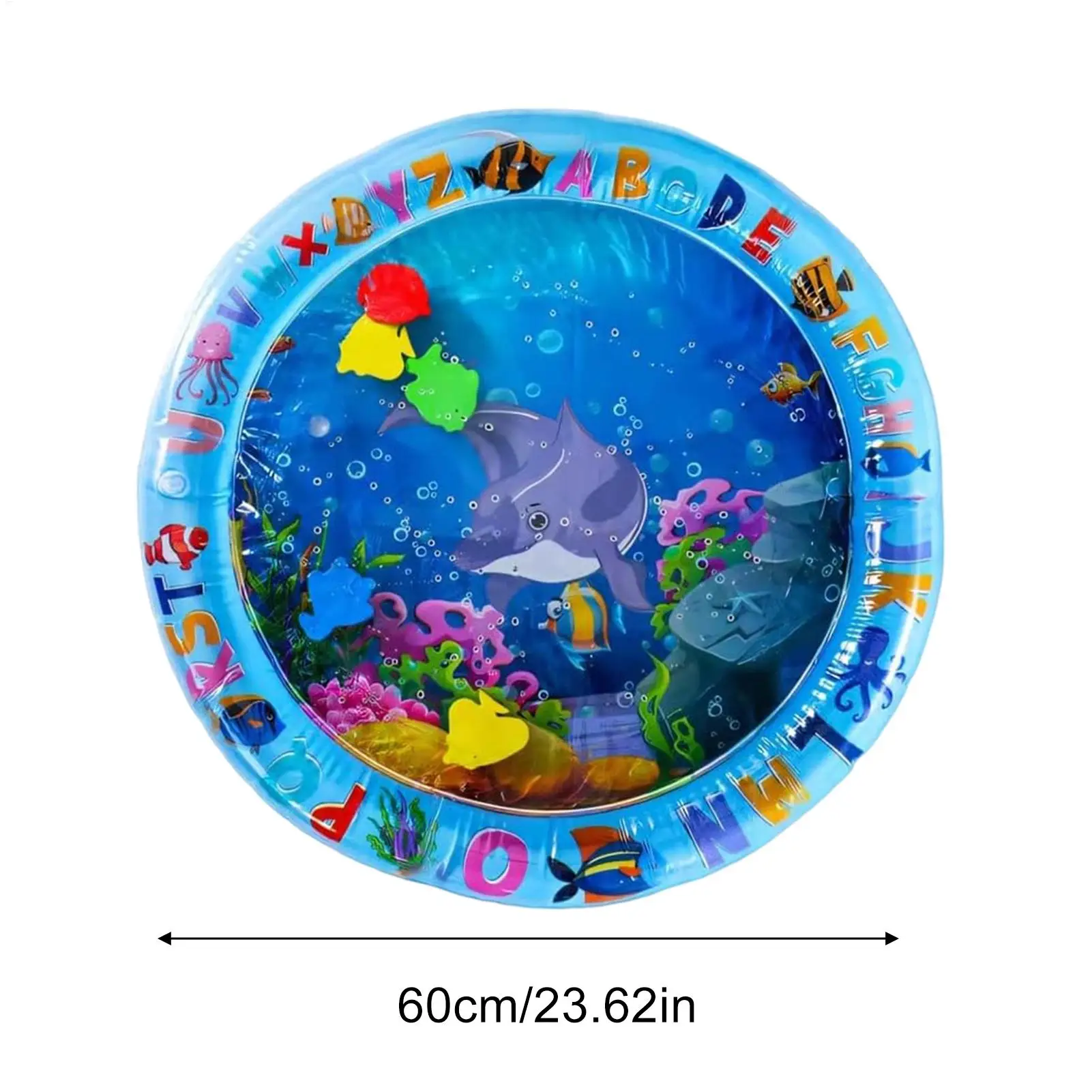 Thicken Interactive Cat Play Mat Water Bed Sensory Pet Supplies for Puppy Kitten Indoor Outdoor Home Living Room Balcony Summer view 6