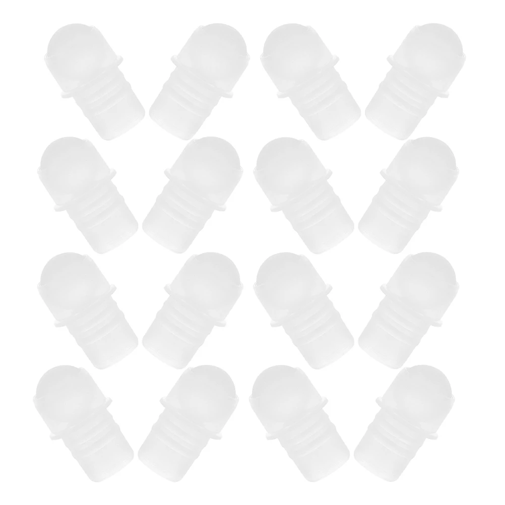 Inserts de boules à roulettes, 40 pièces, boule à roulement lisse, matériau PP adapté aux bouteilles de parfum d'huile essentielle, rouleau rechargeable
