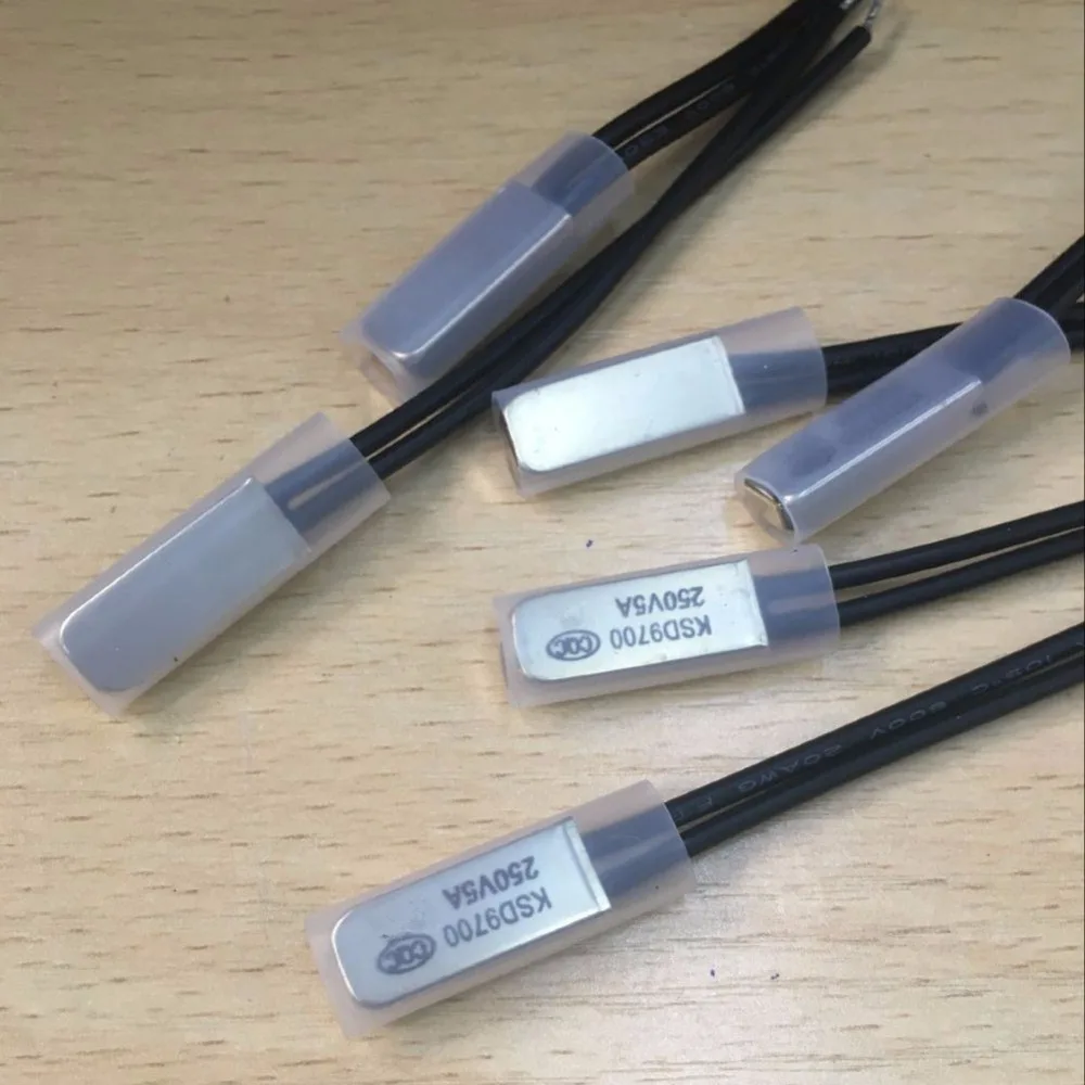 

12 шт. переключатель контроля температуры KSD9700 NC контроллер термозащита