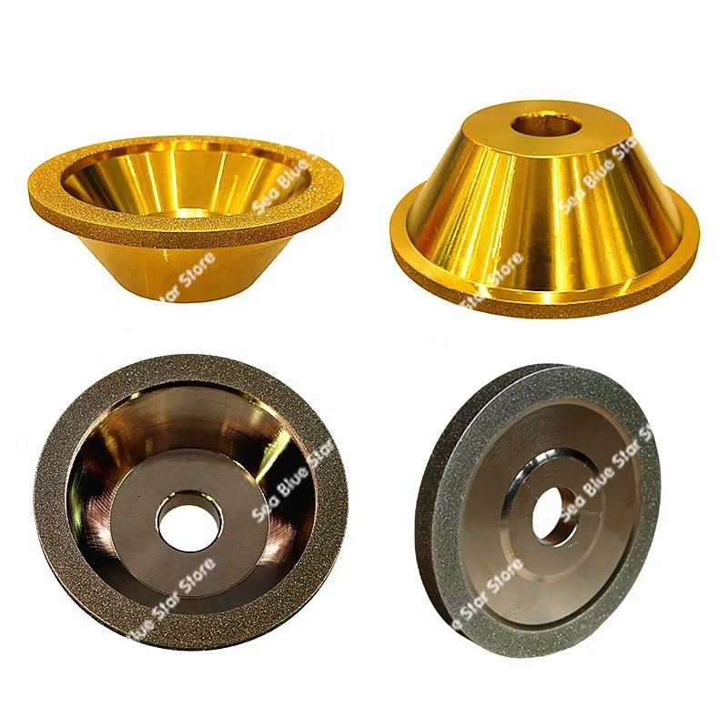 Disco de corte y desbaste de aleación paralela con diamante superplacado para cerámica, grafito y acero de tungsteno