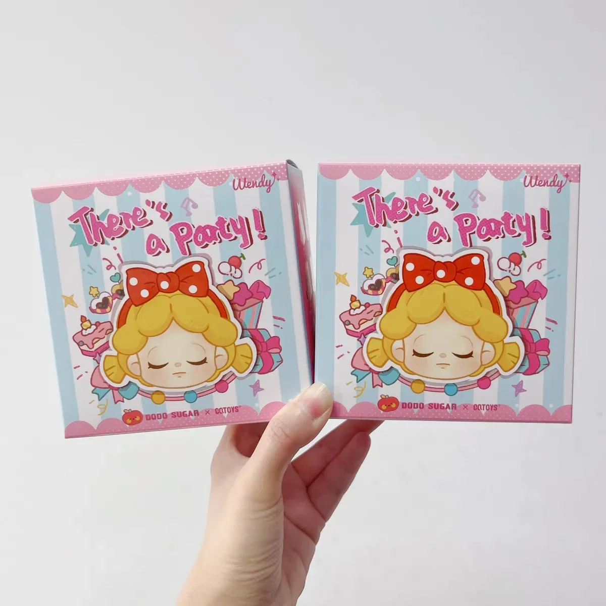 KKV أصيلة ويندي "هناك حفلة" سلسلة صندوق أعمى معلقة حلية سماعة أحمر الشفاه دمية حقيبة هدية #6