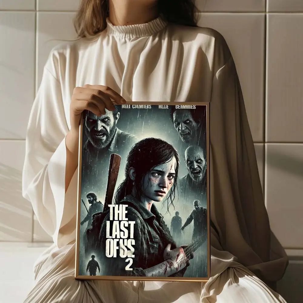 The Last of Us MOVIE Whitepaper Poster HD-Qualität Poster Wandkunst Gemälde Studierzimmer Wanddekoration – Detail 5