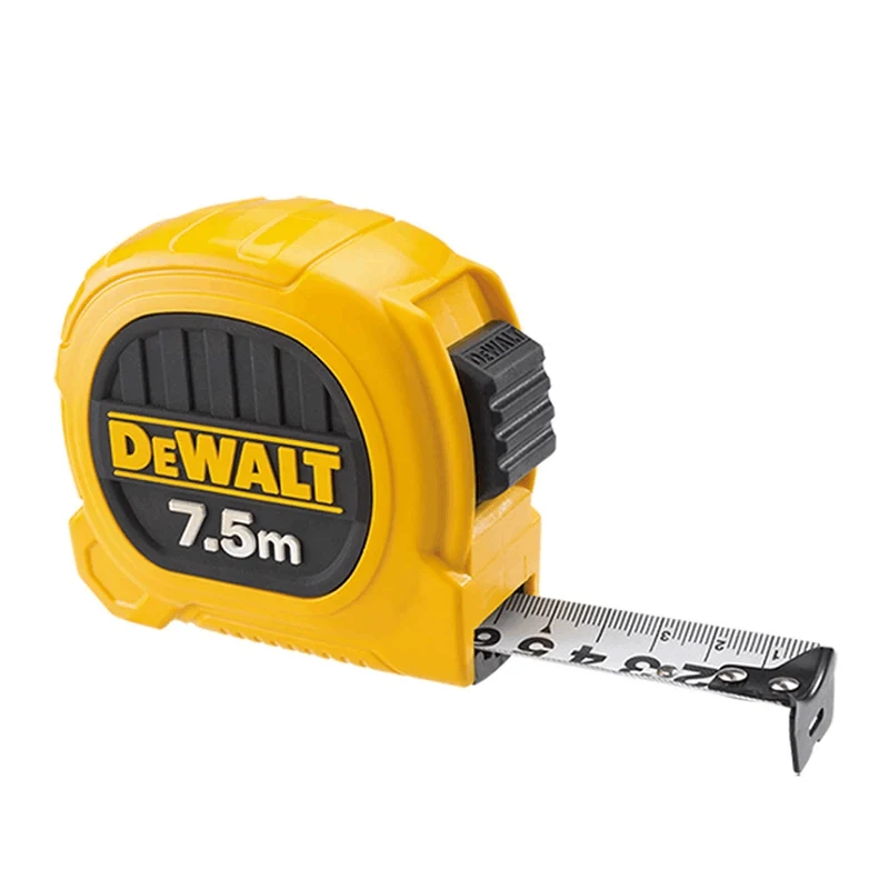 DEWALT DWHT36156L DWHT36158L 5m/7.5m Double Sided Tape Measure  High-Precision Steel Measure Hand Tools