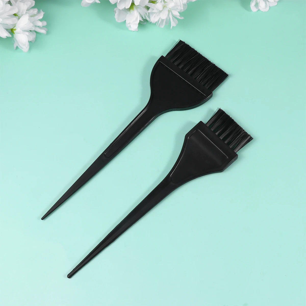 

6pcs 2 Sets Dye Kit Premium Plastic Hair Coloring Tools Set For Salon Home Use Lightweight Durable Dyeing Brush Board Hair