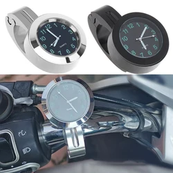 22mm Motorcycle Waterproof Handlebar Luminous Watch Aluminum For Motorcycle Accelerator Tmax Titan 160 Pcx 160 Accessories