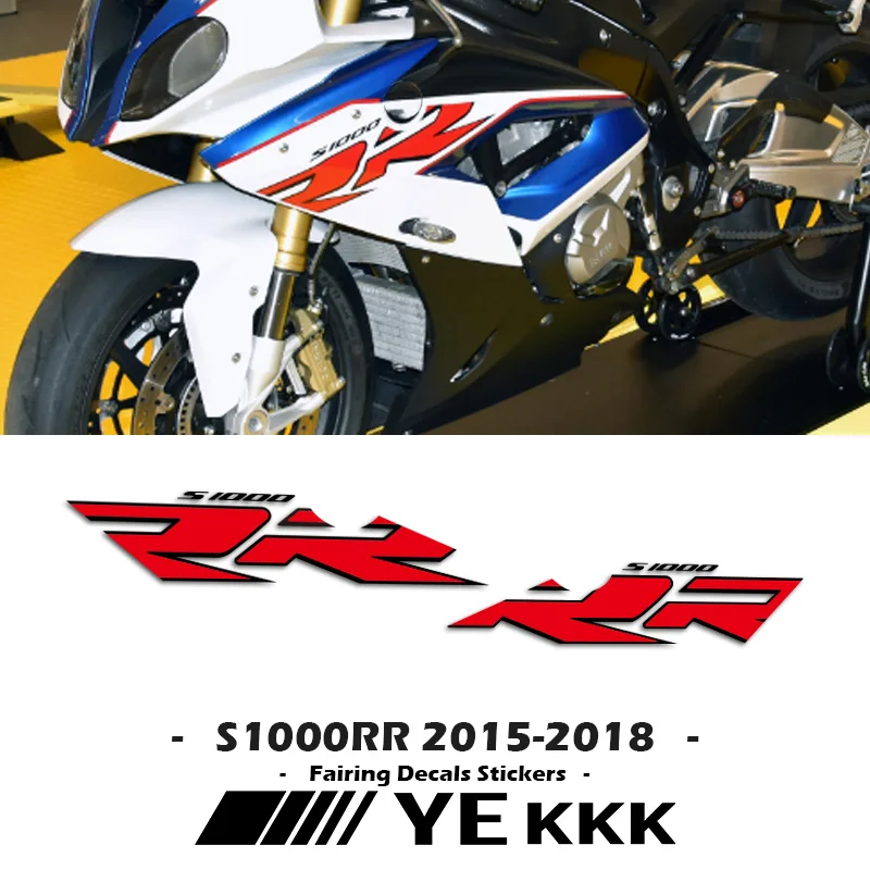 

For BMW S1000RR 2015-2018 Fairing Case Sticker Decal Customization S1000 RR Sticker Decal Custom Color