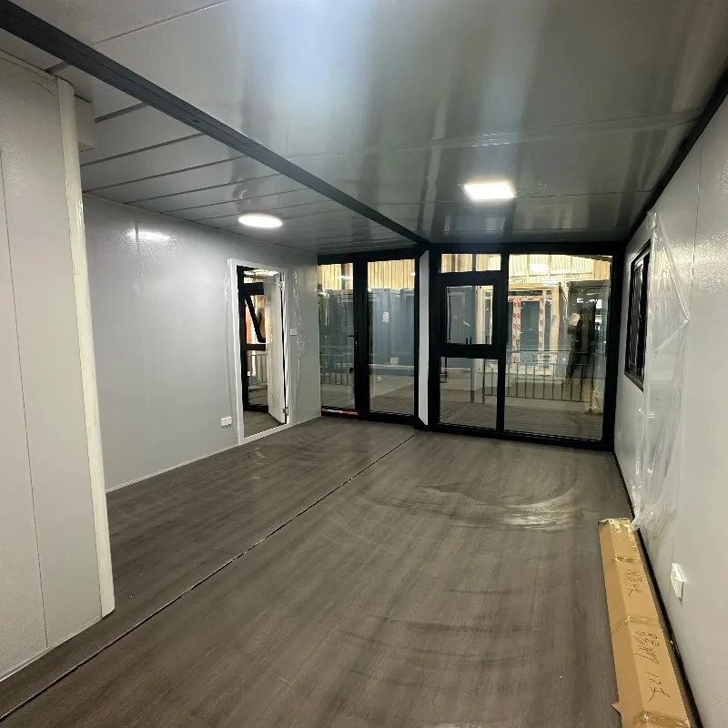 Expandable Container House Prefab Folding Container House Portable Foldable Container Homes Modern Prefabricated Modular Cabins