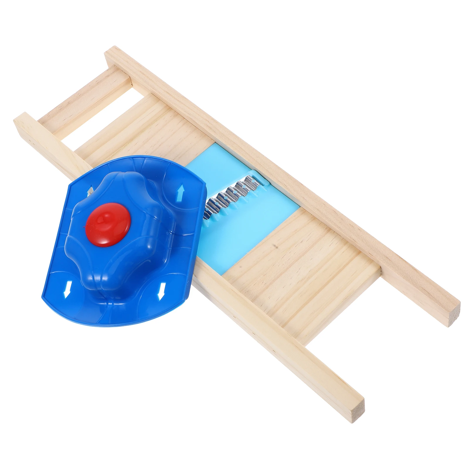 

1 set Potato Veggie Chopper Stainless Steel French Fries Kitchen Gadget Veggie Tool Lattice Maker Vegetable Slicer