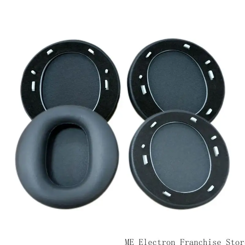 Replacement Protein Leather Earpads Ear Pad for Fit900NB Headphones Ear Cushions Earmuffs Ear Cover