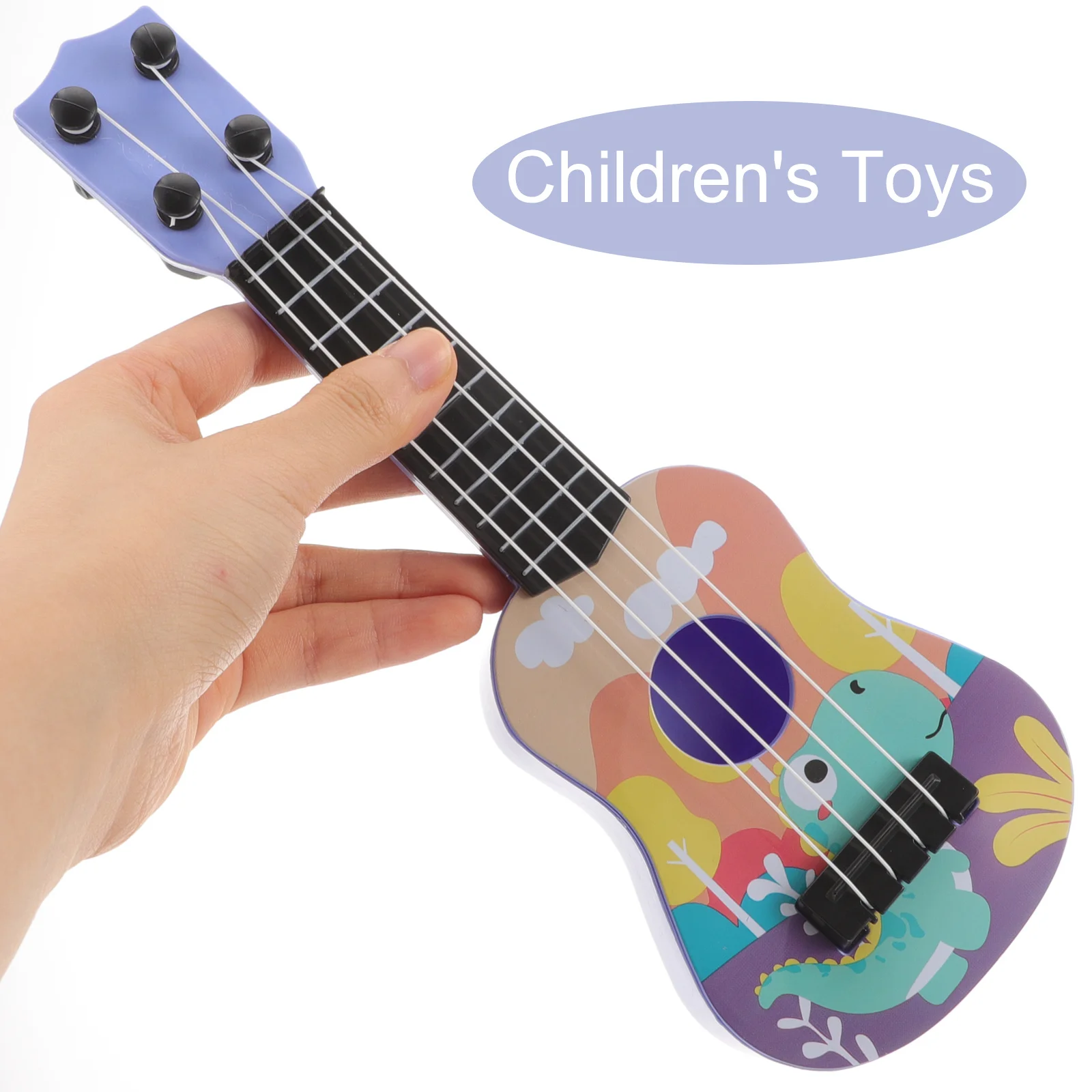 Simulación de ukelele, juguete educativo temprano, juguetes para niños pequeños, guitarra para principiantes, Mini juguete de animales