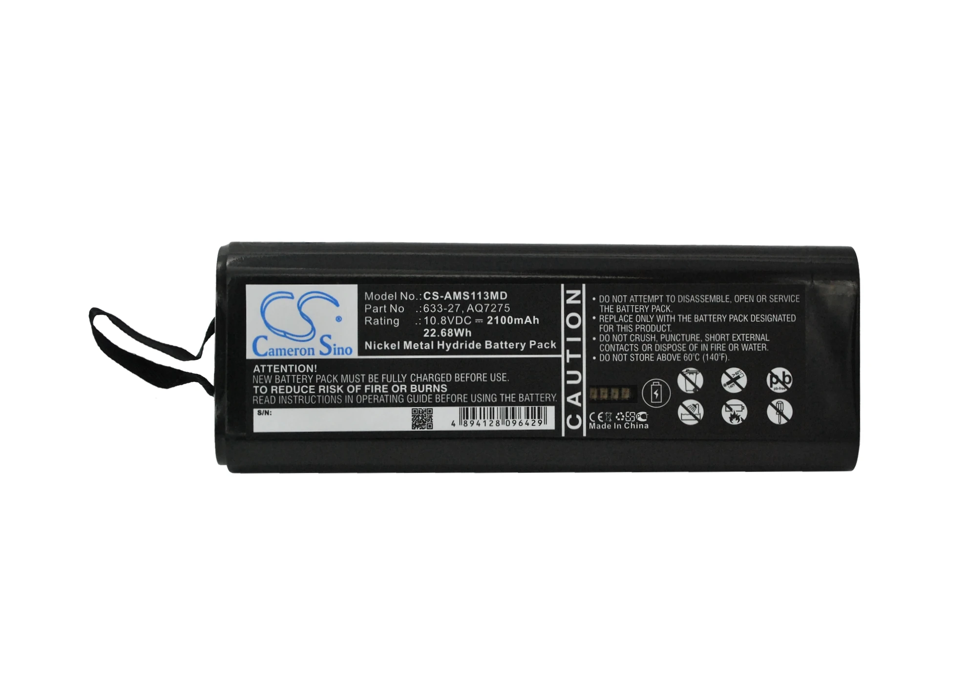 Medical 2100mAh / 22.68Wh Battery For Anritsu：S113B  S331B  MT9083  MT9083C  MT9083A  MT9083A8  MT9083B  OTDR S113B MT9081