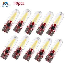T10 W5W 168 Filament COB LED Car Lights Glass Shell Led Wedge Auto Parking Lamps Reading Dome Bulbs DRL Automobiles Styling