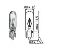 1.2-W small bottomless bulb for 12V W small bottomless bulb