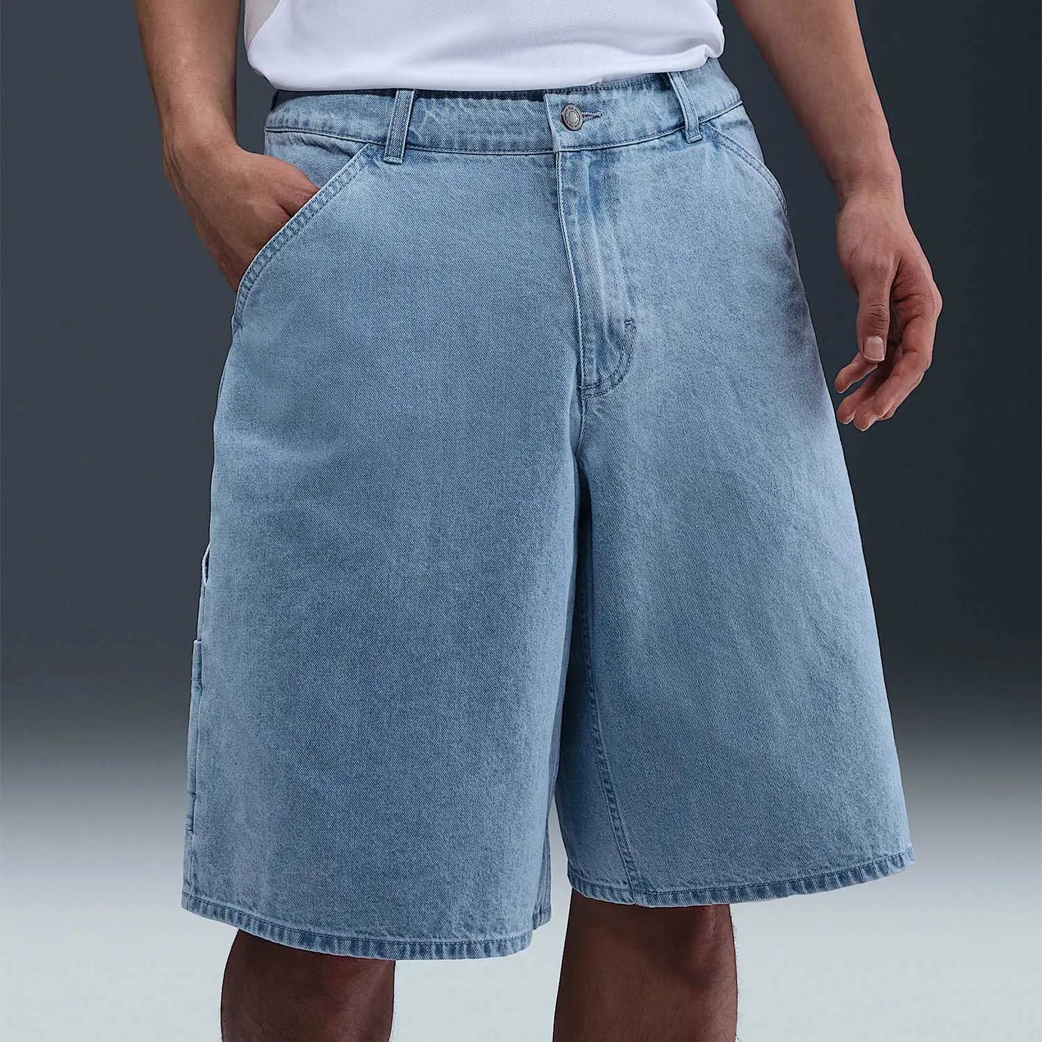 

Nike genuine Summer 2025 Men's Denim Loose Cargo Shorts HJ2961-493