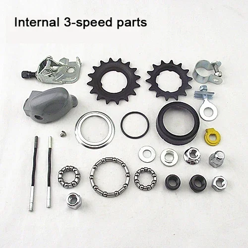 Bicycle Accessories Flywheel Pusher Patch Beads Gasket Dust ring for Shimano 3-Speed Parts Inside Variable Speed Accessories