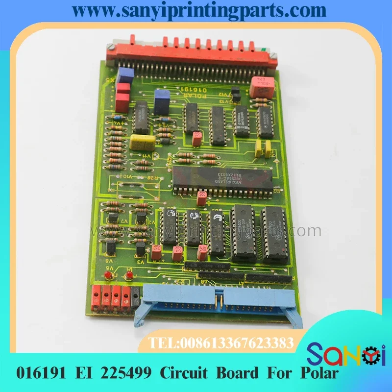 Original 95% New 016191 EI 225499 Circuit Board For Polar Cutting Machine Spare Parts