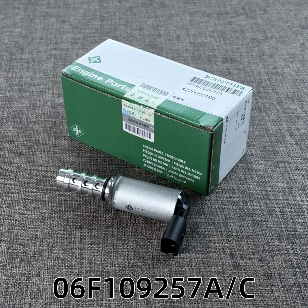 

06F109257A/C VVT Variable Timing Solenoid Camshaft Oil Control Valve / Plug 06F109257C For VW EOS GTI Golf Audi A3 A4 TT 2.0L