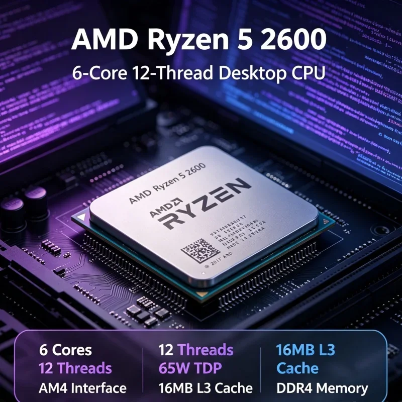 workstation-cpu-amd-ryzen-r5-2600-34ghz-six-core-twelve-thread-65w-am4-processor-ddr4-16mb-l3-cache-desktop-pc
