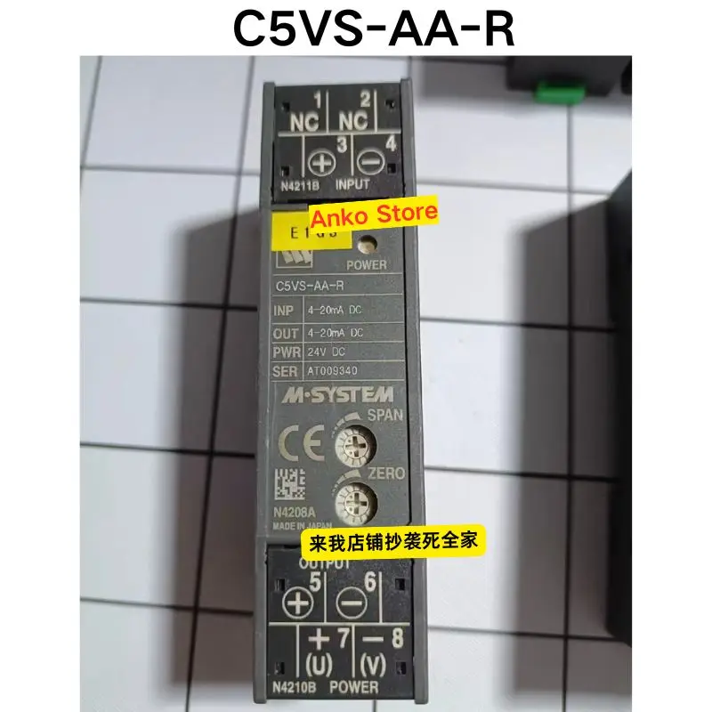 Second-hand test OK ，C5VS-AA-R current transmitter