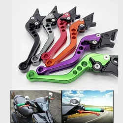 Disc Brake Lever Left Drum Clutch Adiustable 6x CNC Universal Aluminum Motorcycle Hand Lever for motorbike Scooters Bike GY6 125