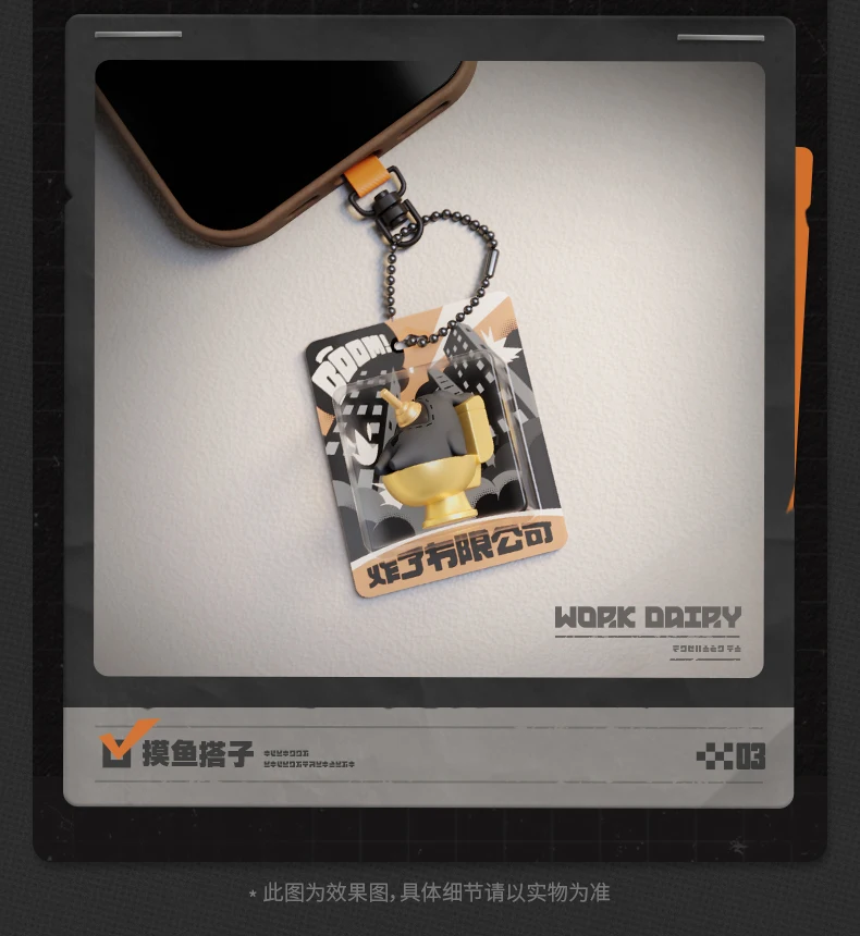 [Original] Game Zenless Zone Zero BangBoo Cosplay MINI Q.Ver Cosplay Hang Tag Schlüsselanhänger Anime Schlüsselanhänger Zubehör Halloween Geschenk – Detail 12