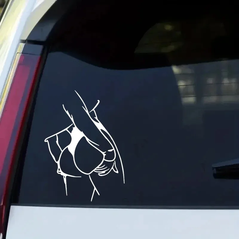 

Car Sticker Beautiful Girl Silhouette Of Funny 3D Stickers and Decals Sticker On Car Styling sexy Car Sticker