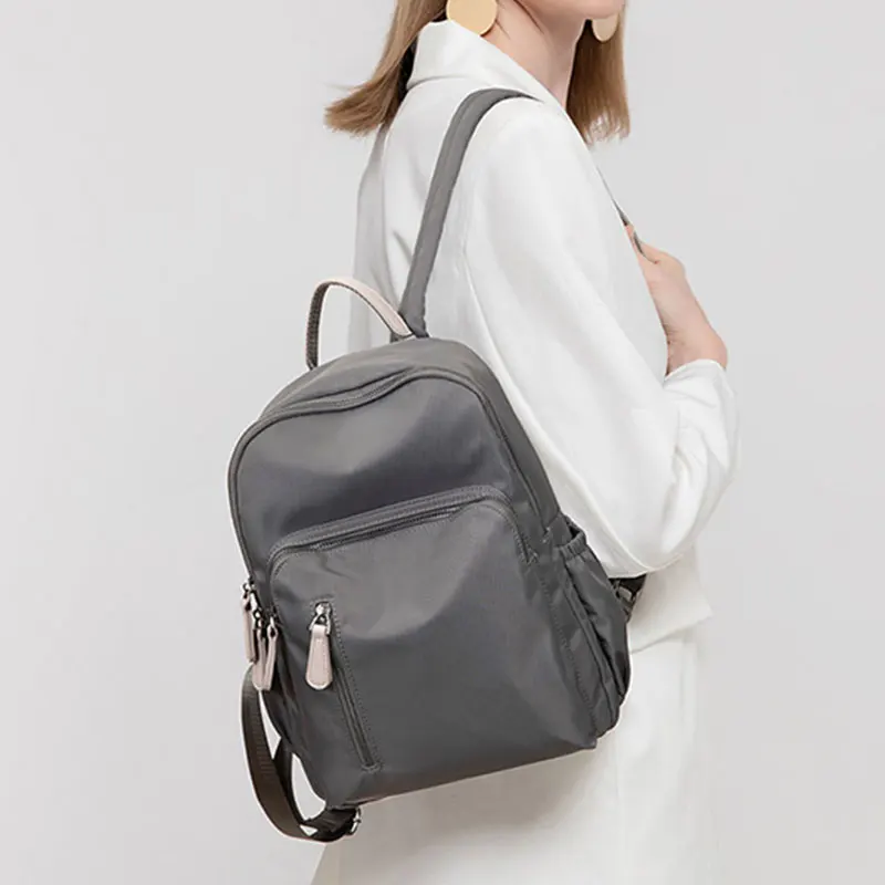 

Women's Backpack Fashion Waterproof Oxford Cloth Travel Backpacks Woman Lightweight Casual Bags Trend Girls School Bag