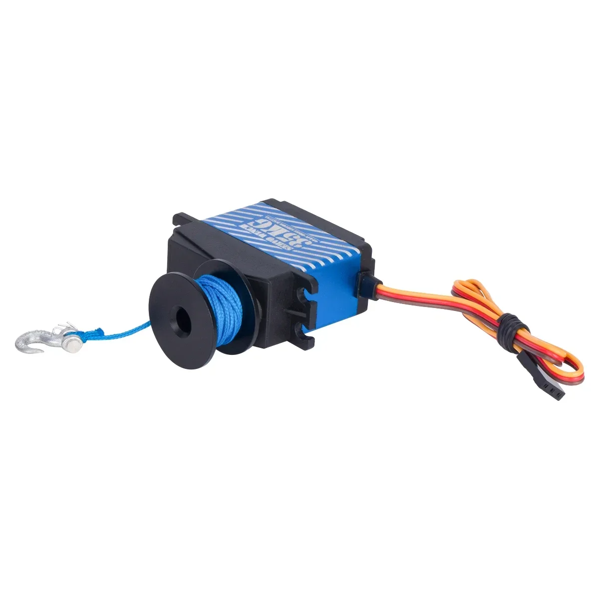 Aluminum 25T Steering Gear Servo Winch Spool for 1/10 RC Car Crawler Axial SCX10 TRX4 Capra Wraith LCG Chassis Rescue Tools