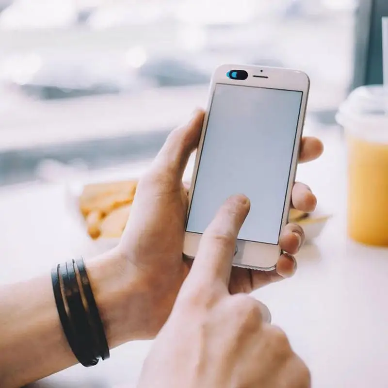 Laptop Slider Camera Cover 2Pcs Webcam Covers 0.03 Inch Laptop Camera Cover Slide. Privacy Protector Voor Ablet Smartphone