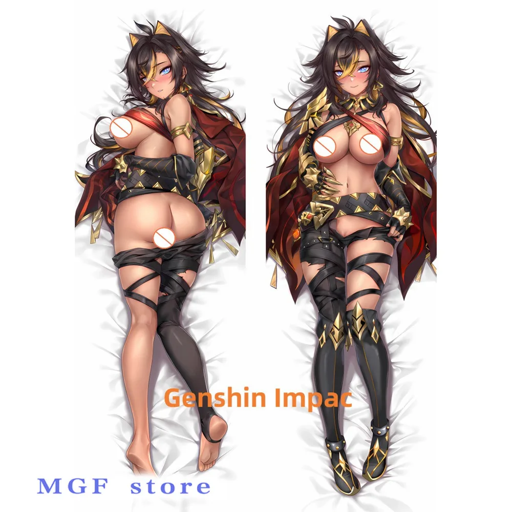 

Dakimakura Anime Pillow Case Genshin Impact Double-Sided Print Of Life-Size Body Pillowcase Gifts Can Be Customized