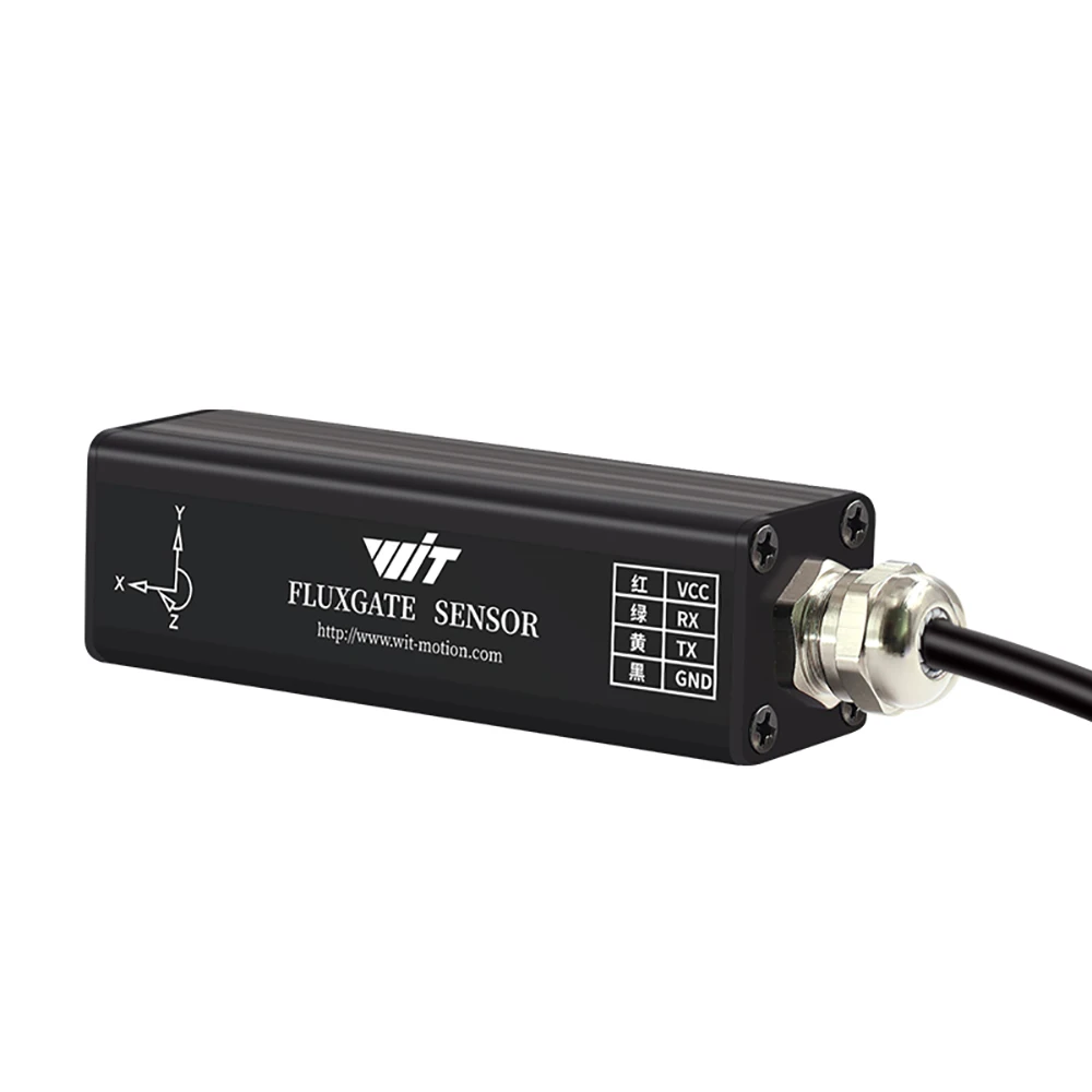 WitMotion HWT3100 Military-Grade PNI magnetometer heading angle fluxgate, RM3100 3-axis electronic compass geomagnetic sensor