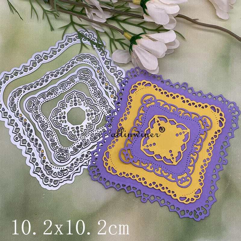 Various frame series Metal Cutting Dies Stencils For DIY Scrapbooking Decorative Embossing Handcraft Die Cutting Template