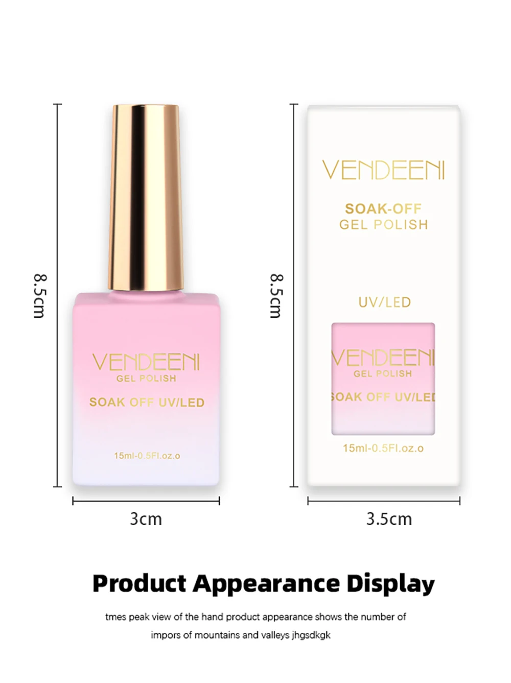 Vendeeni 9 Farben Perlmutt-Muschel-Faden Gel-Nagellack UV Soak-Off Gel-Lack DIY Muschel-Faden-Muster Gel-Lack für Maniküre – Detail 11