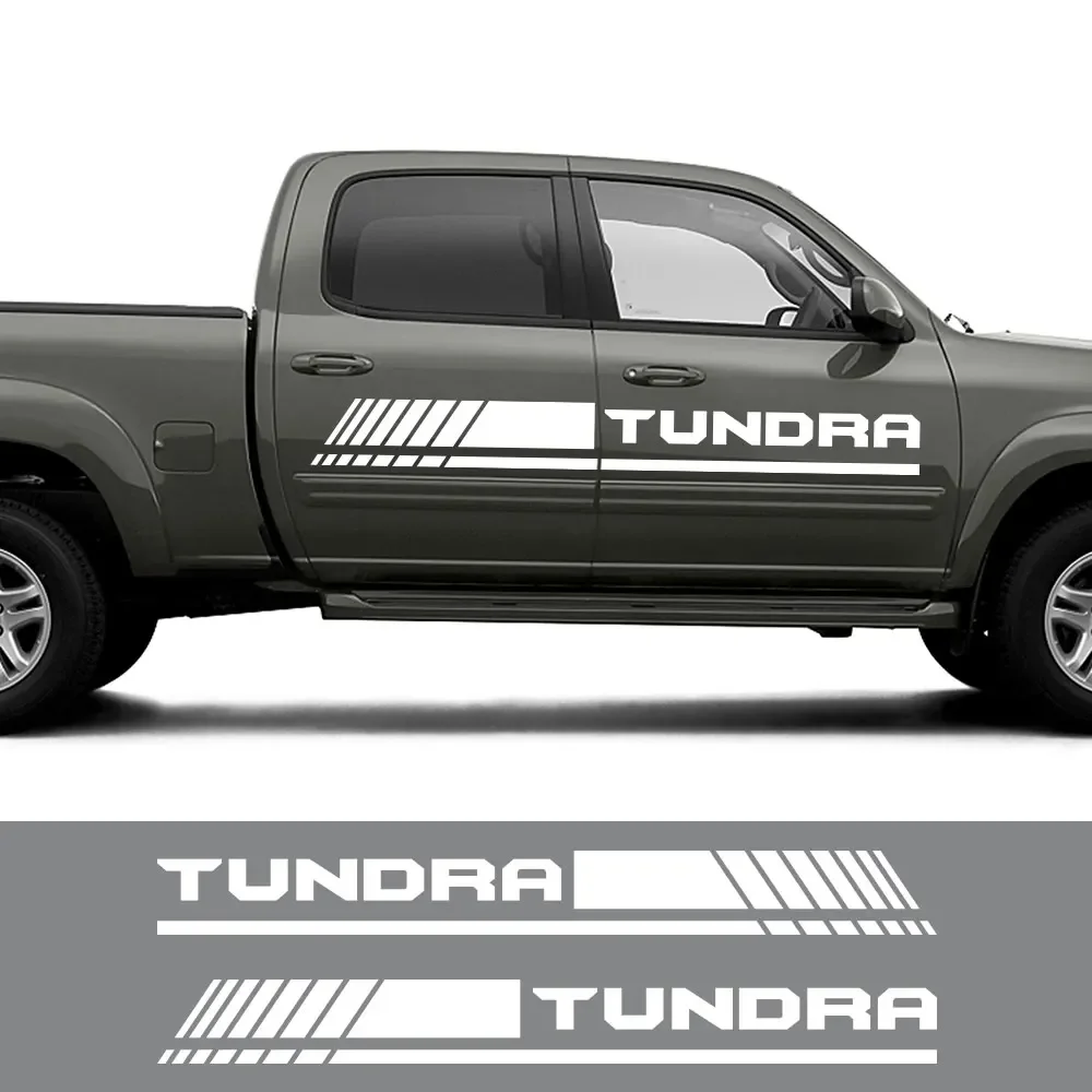 Pickup Door Side Sticker For Toyota Tundra TRD SR SR5 Limited Platinum Truck Body Graphic Decor Cover Car Decal Auto Accessories