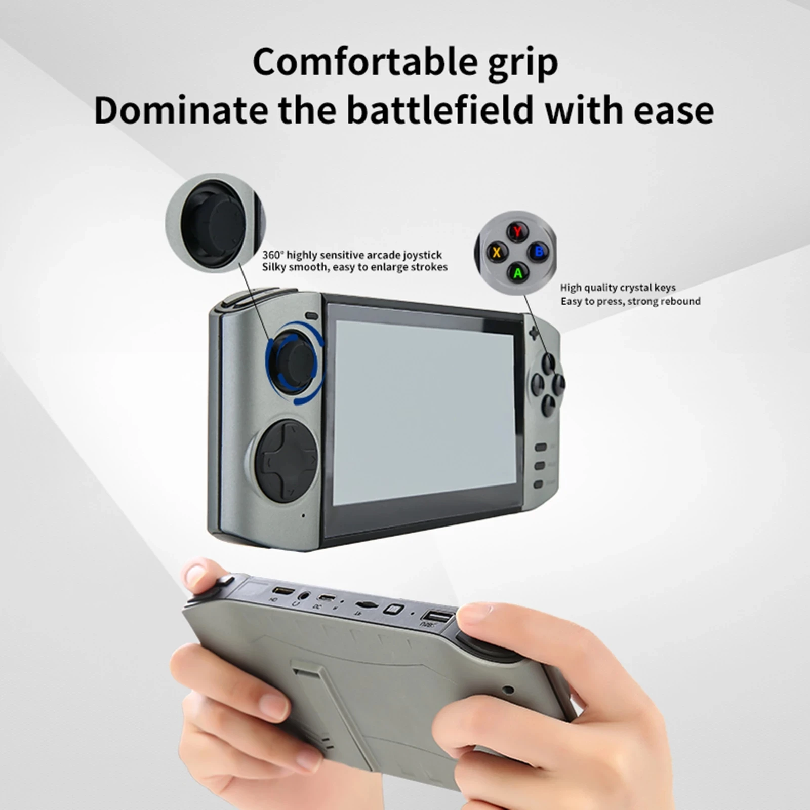 

XY-09 5.1 Inch HD Screen Portable Game Console Player in Video Games Arcade Retro Video Game Machine Support TV Out Game Console