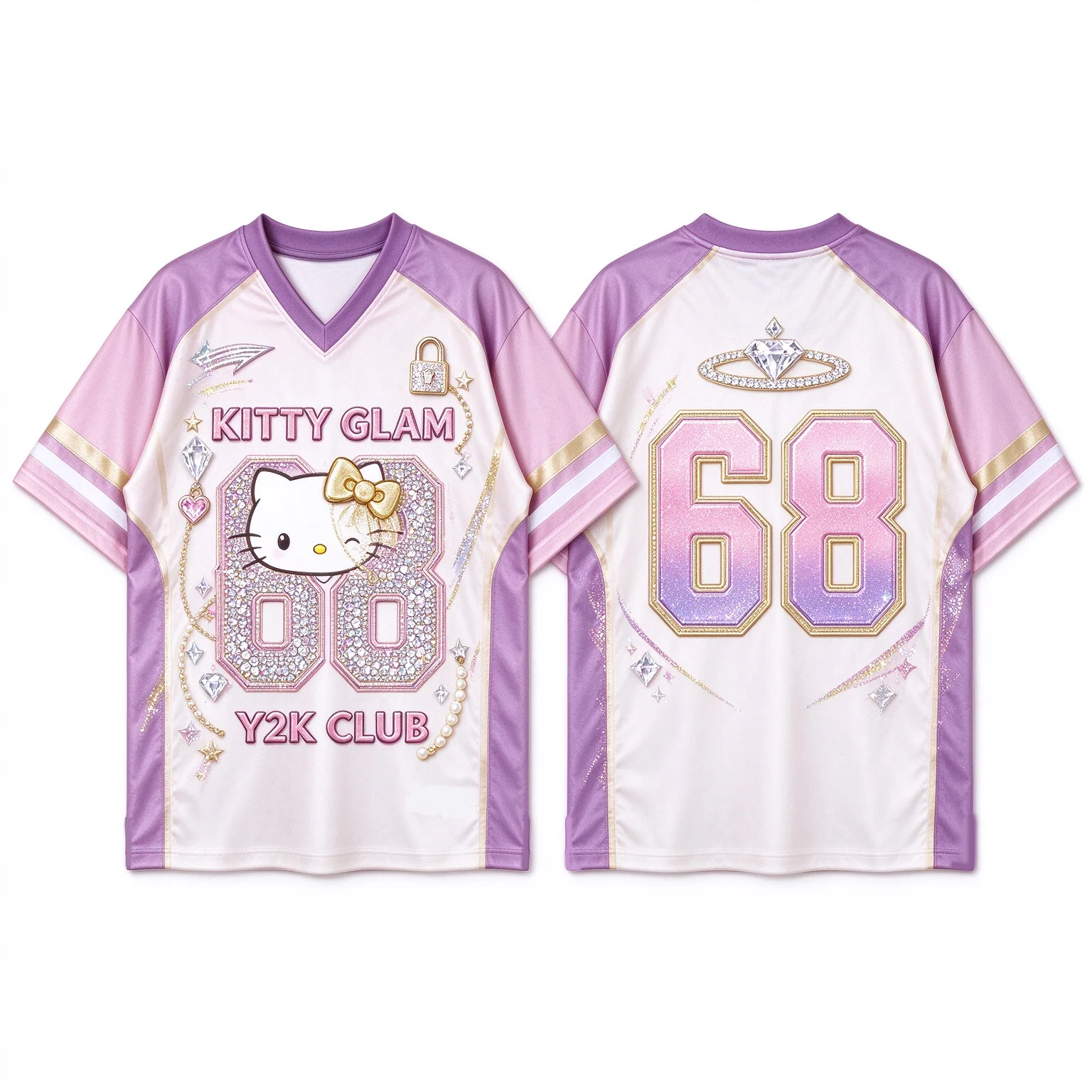 2026 Girls and Women New Original Hello Kitty Cute Sports Jersey – Stylish, Quick-Drying, Versatile Athleisure Top Trendy