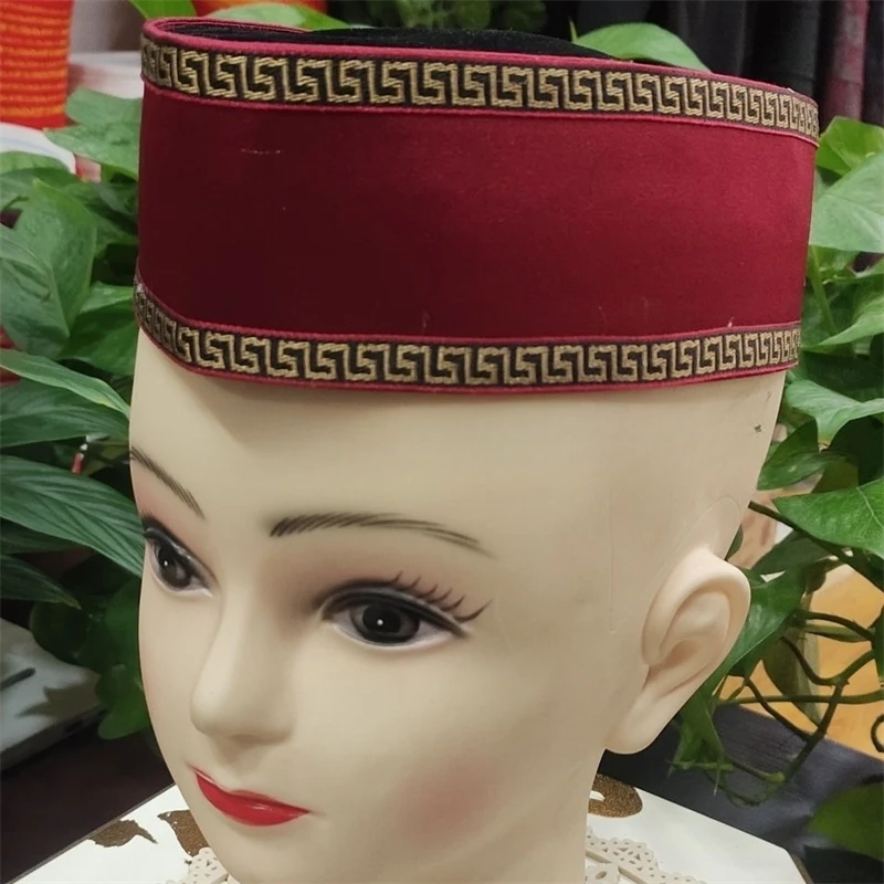 Muslim Caps For Men Clothing  Products Turkey  Prayer Malaysian Boat Hat Kippa Islamic Kufi Red Party Topi
