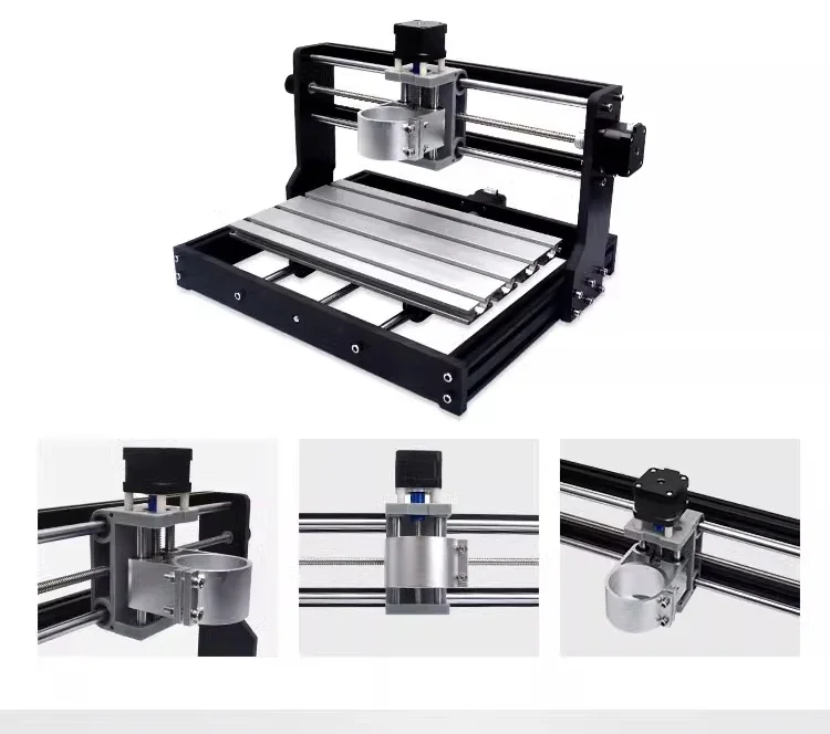 HANPOSE 3018Pro Desktop Engraving Machine with 52mm Z-axis 1.8A Mini Cnc Machine Carving Machine - view 2