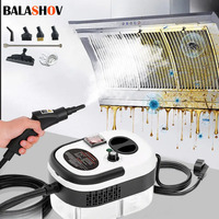 2500W High Temperature and Pressure Handheld Steam Cleaners Air Conditioner Kitchen Hood Car Steam Clean Machine Floor Cleaning