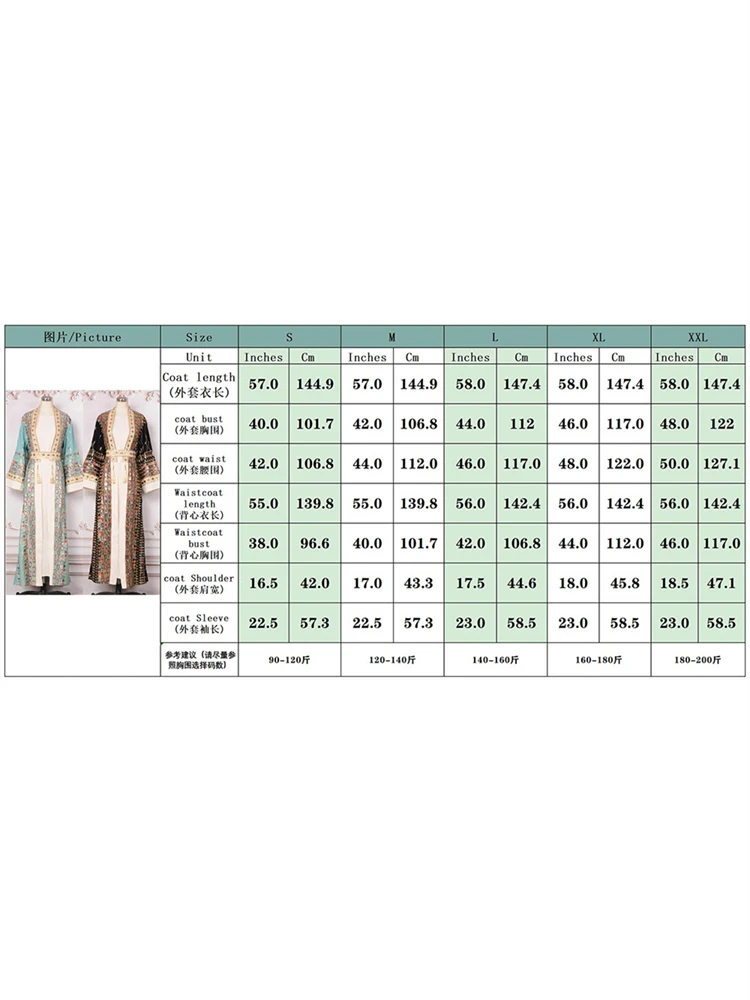 Middle East Dubai Women's Robe Heavy Industry Bead Pendant Fashion Muslim Dress