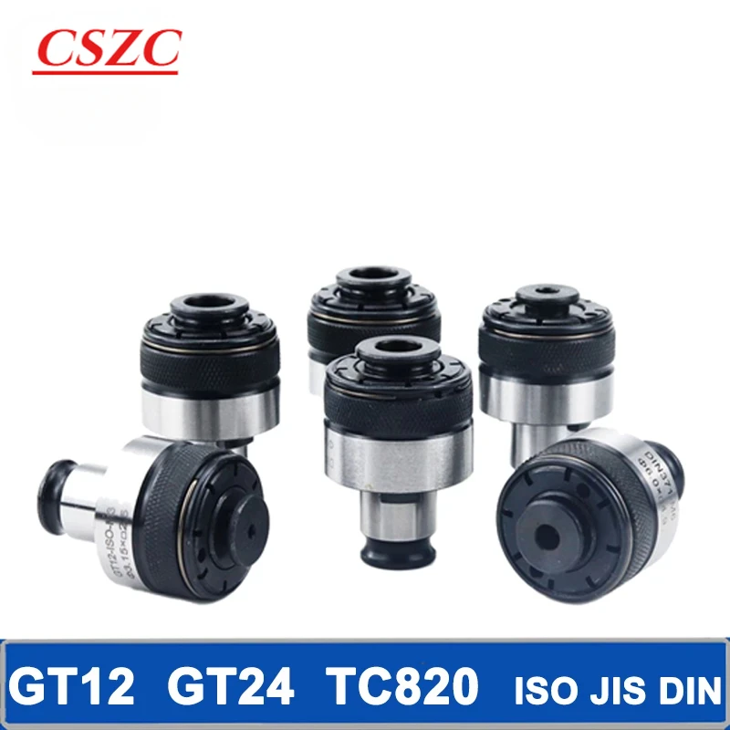 

GT12 GT24 TC820 Torsion Overload Protection Tapping Chuck Drill Rocker Drill Tap ISO JIS DIN M4 M6 M8 M10 M14 M16 M18 M20